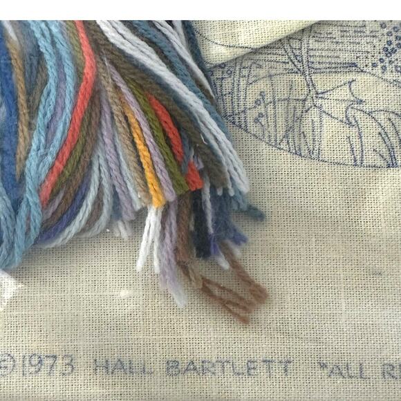 Paragon Needlecraft Jonathan Livingston Seagull Needlepoint Kit Vtg 1973 0885 - Picture 9 of 11